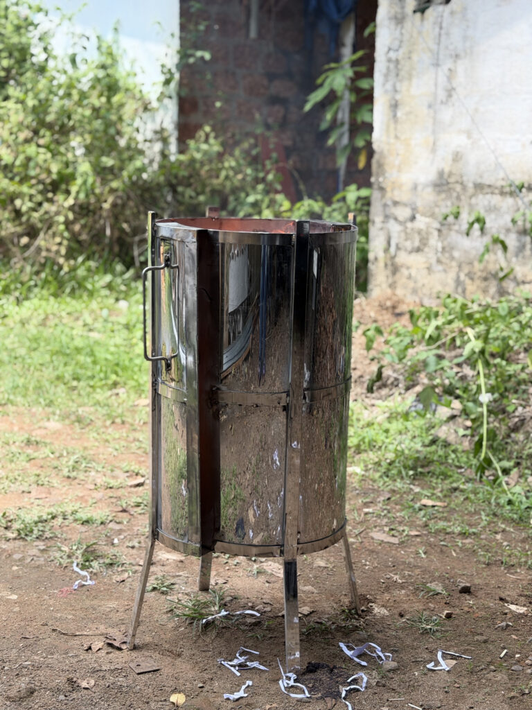 ignex jumbo furnace <br>capacity: 20 kg waste per hour